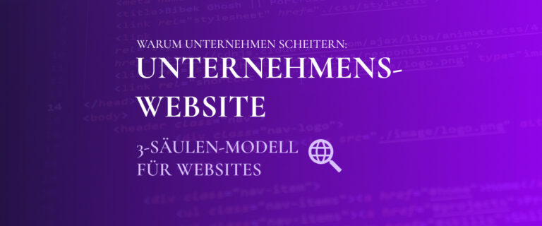 Unternehmenswebsites scheitern Teaserbild, Blog Cedric Fuchs