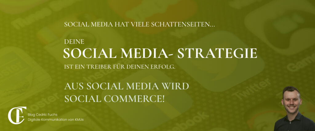 Social Media- Strategie Titelbild, Blog Cedric Fuchs