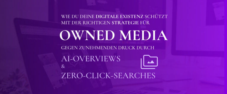Owned Media gegen AI Overviews und No Click Searches schützen Teaserbild Blog Cedric Fuchs