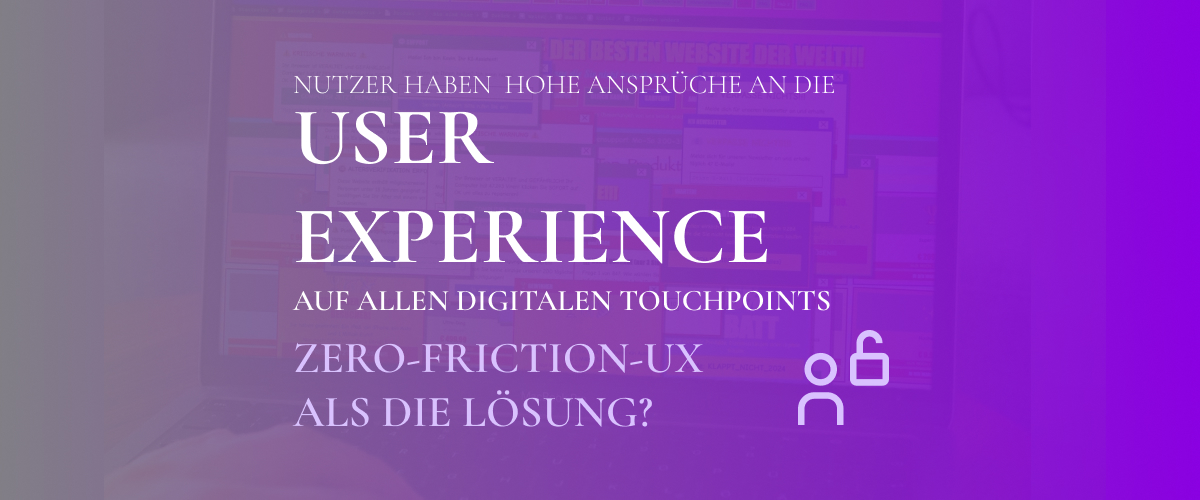 User Experience und Zero Friction Teaserbild Blog Cedric Fuchs